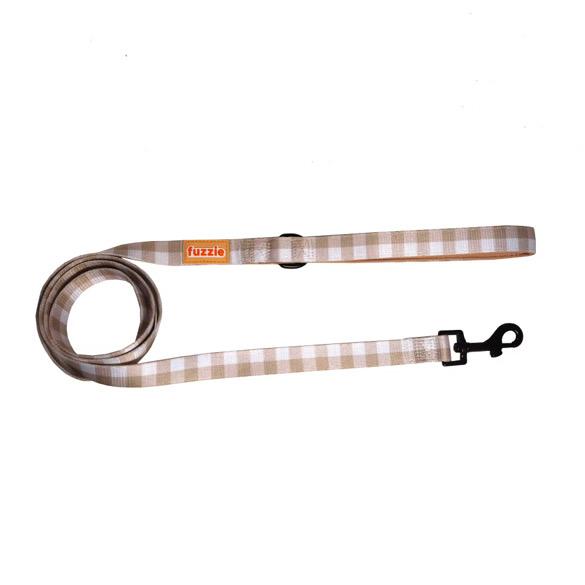 Leash Gingham Latte